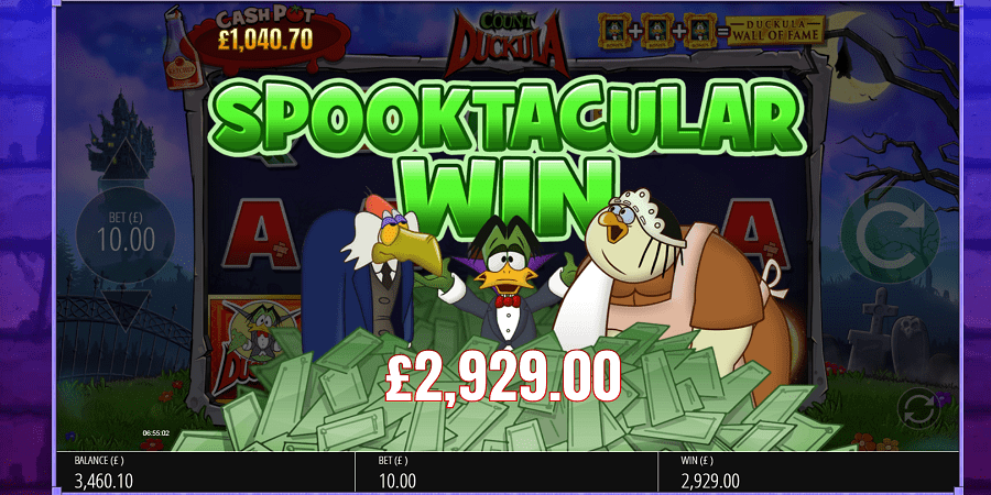 Visão Geral da Slot Machine Contagem de Duckula 