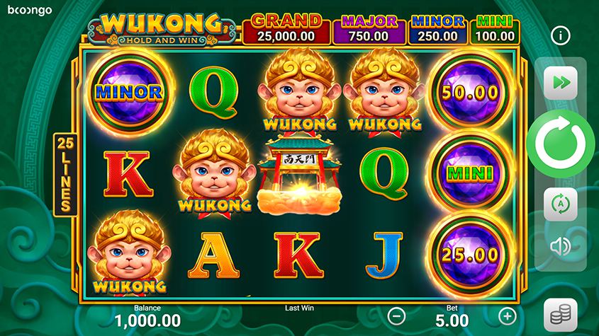 Comment jouer à la machine à sous Wukong Hold and Win