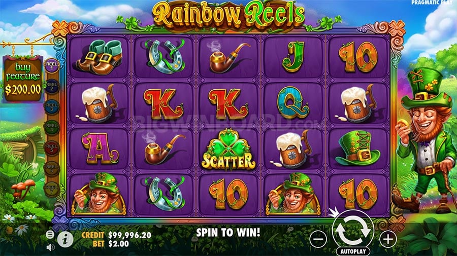 rainbow reels experience game