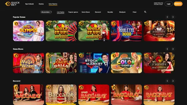 Quickbet casino payments